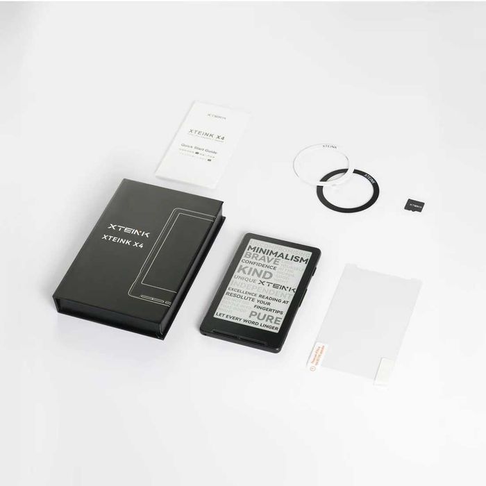 XTEINK x4 czytnik ebook kieszonkowy -czarny