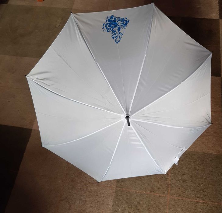 Parasol biały do ślubu nowy