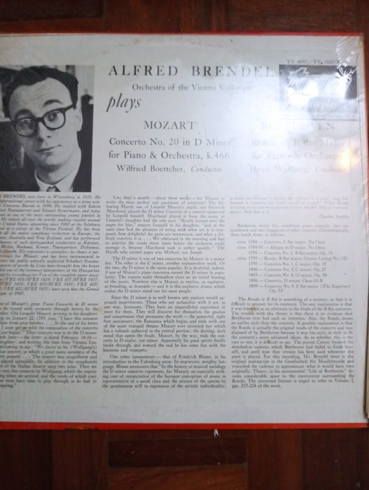 3 discos de vinil 	Mozart; beethoven	Selo:	Turnabout 		Como novos!