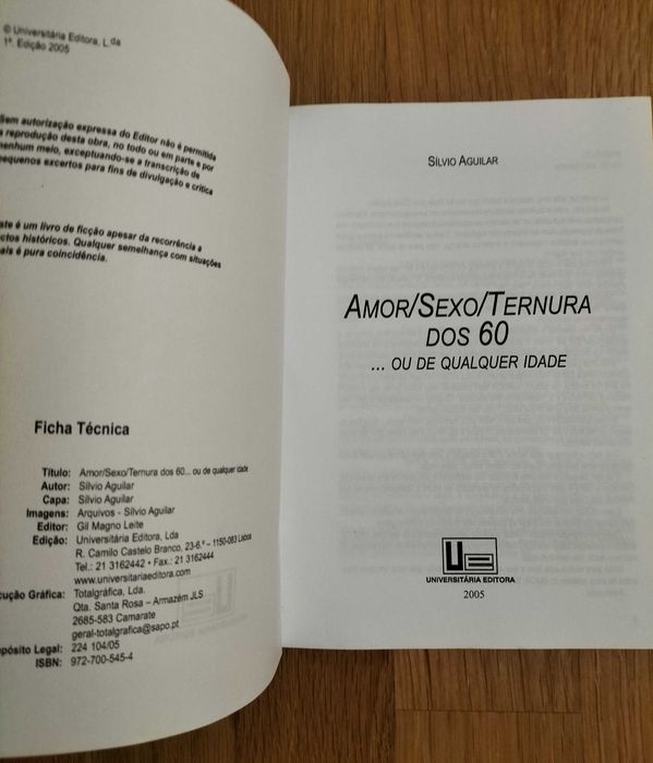 Sílvio Aguilar - Amor/Sexo/Ternura dos 60 ...ou de qualquer idade