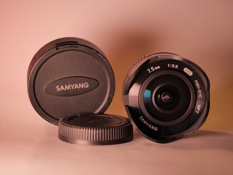 obiektyw Samyang, rybie oko 7.5mm, system micro 43, lumix, olympus