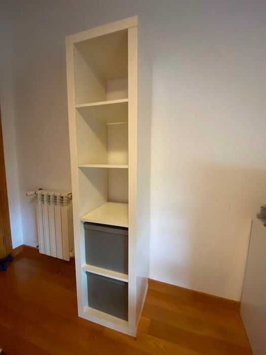 estante para quarto em lacado branco