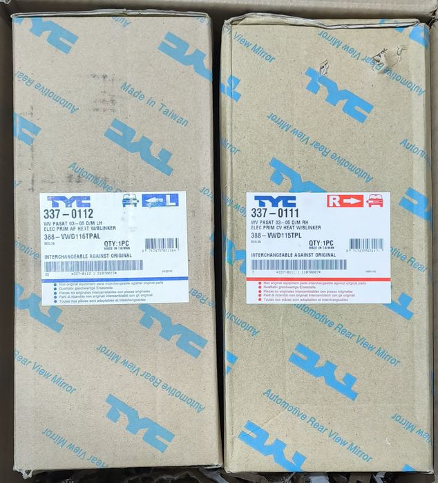 Espelhos retrovisores TYC p VW Passat 3BG