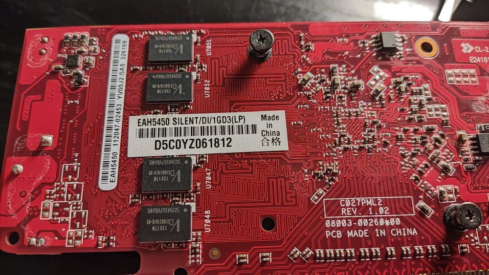 Видеокарта Аsus HD EAH 5450