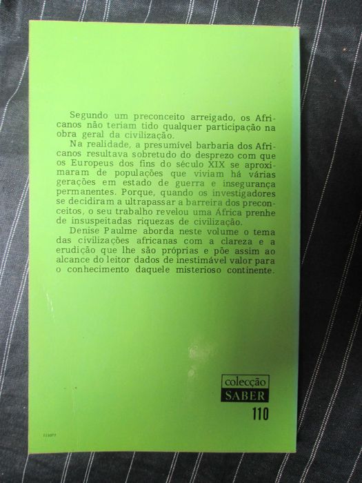 As Civilizações Africanas, de Denise Paulme