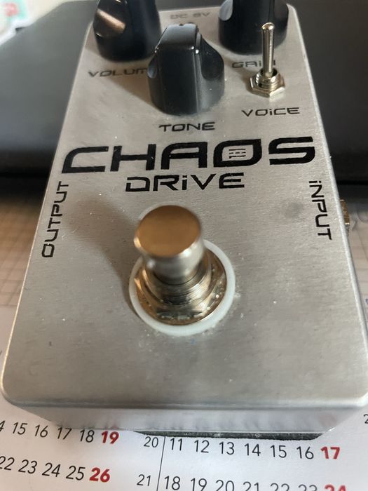 CHAOS DRIVE. Efekt gitarowy