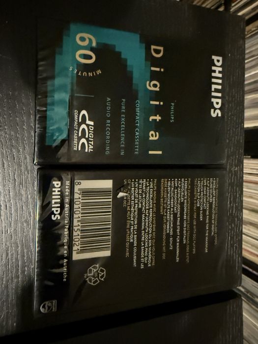 Cassetes dcc -   cassetes tdk e fuji