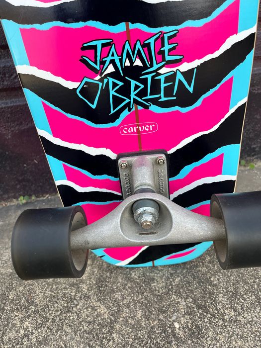 Carver Surfskate Jamie O'Brien Aqua Tiger 31"