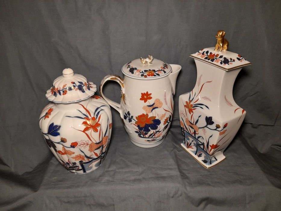 Vista Alegre Imari-- Talha Oriental, Canjirão,  talha Castanheira