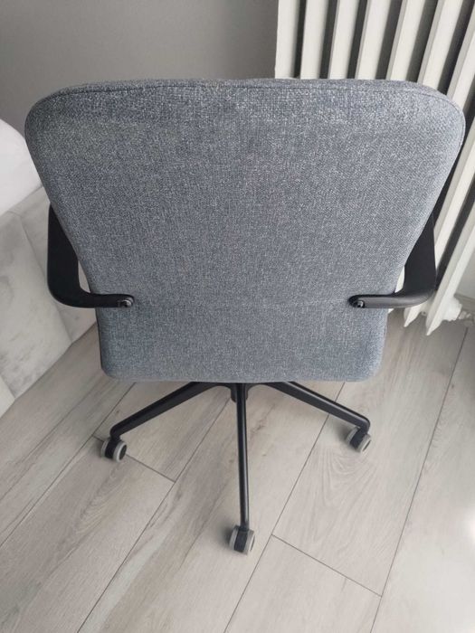 Fotel obrotowe krzesło biurowe LANGFJALL IKEA niebieski