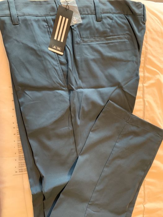 Calcas Para o Golf ADIDAS Novas 3 cores pretas cinzas e azul