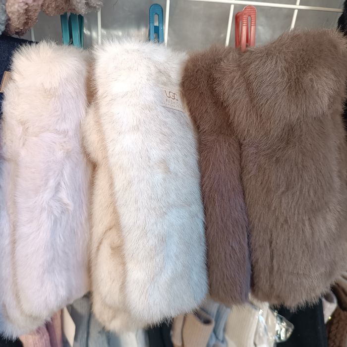 Мохнатые митенки