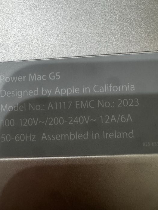 Apple mac G5  komputer stacjonarny