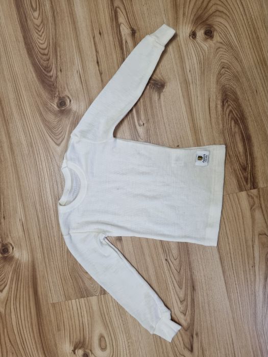 Odzież termiczna koszulka bluzka Janus 92cm 18-24m wełna