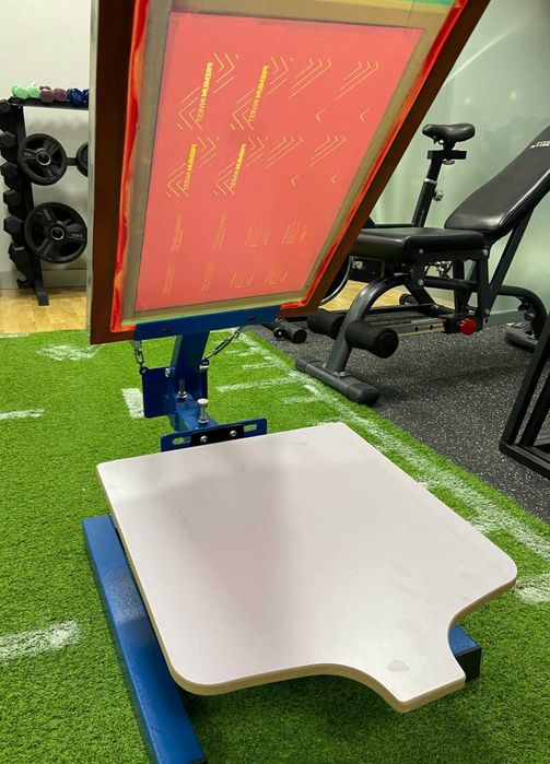 Prensa de serigrafia 1 estação 54 x 45 cm