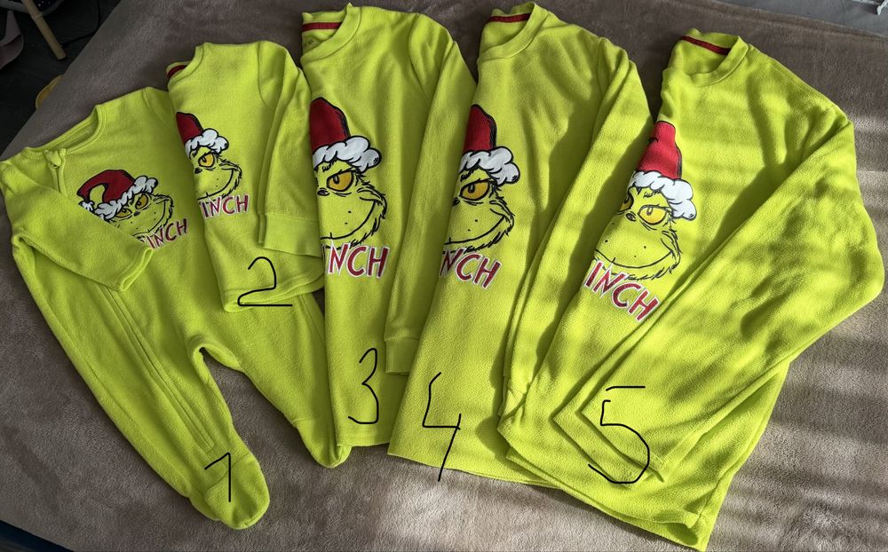 Family look Grinch (фемілі лук Грінч) на новорічну фотосесію