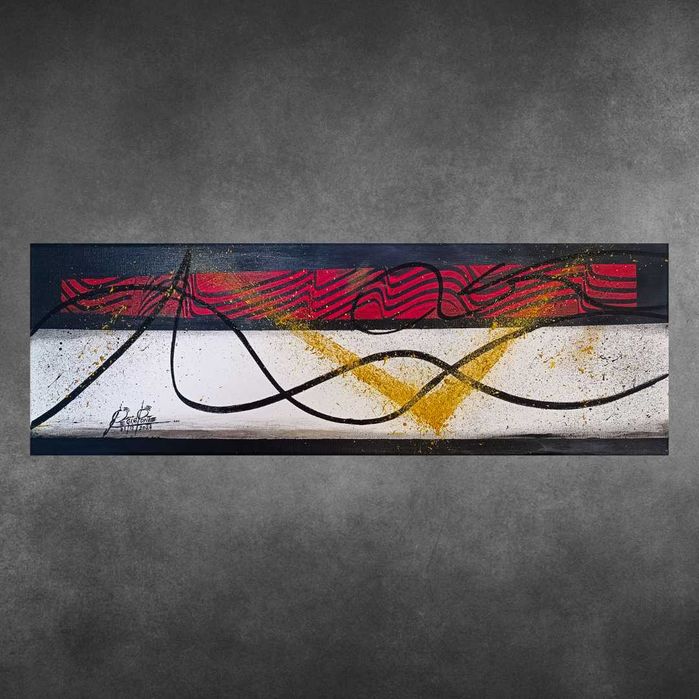 Quadro Decorativo Pintado à Mão