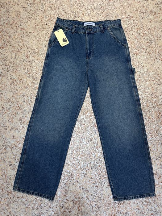 Джинси CARHARTT | Графітовий та Голубий