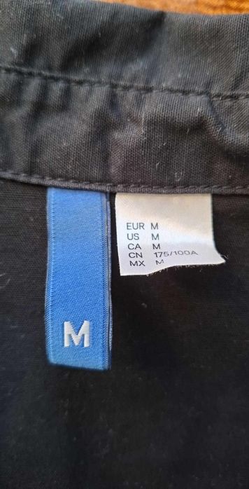 Camisa preta de verao para homem tamanho M