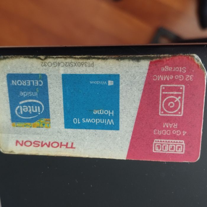 Damaged Thomson Laptop for Parts64750549841153122