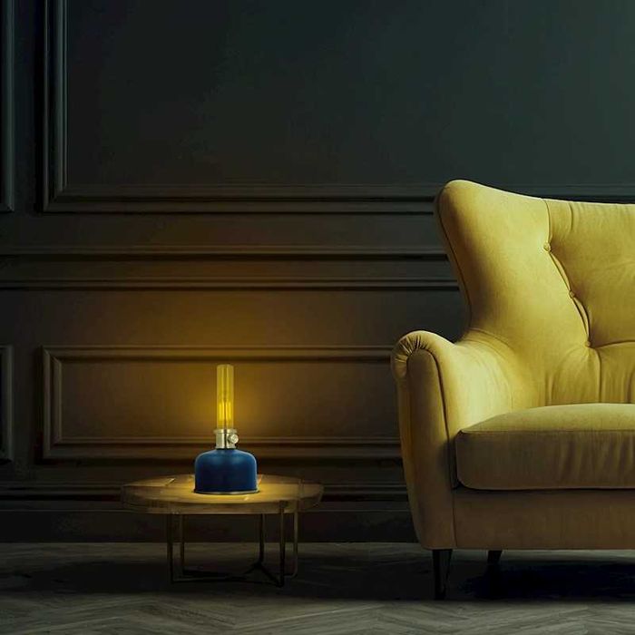 010 Lampa naftowa Retro LED niebieska FLR-35 Forever Light