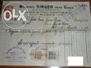 Máquina costura SInger