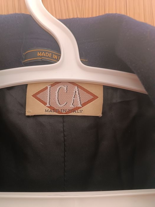 Sobretudo ica 100% lã virgem WoolMark