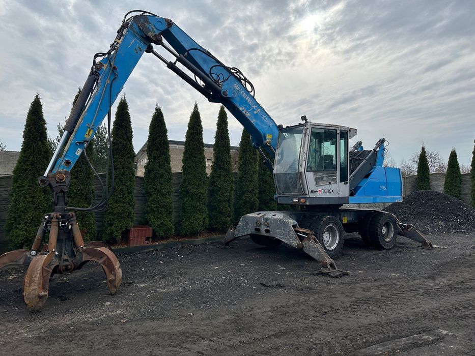 Fuchs Terex mhl 320  Przeładunkowa koparka chwytak obrotowa Cat