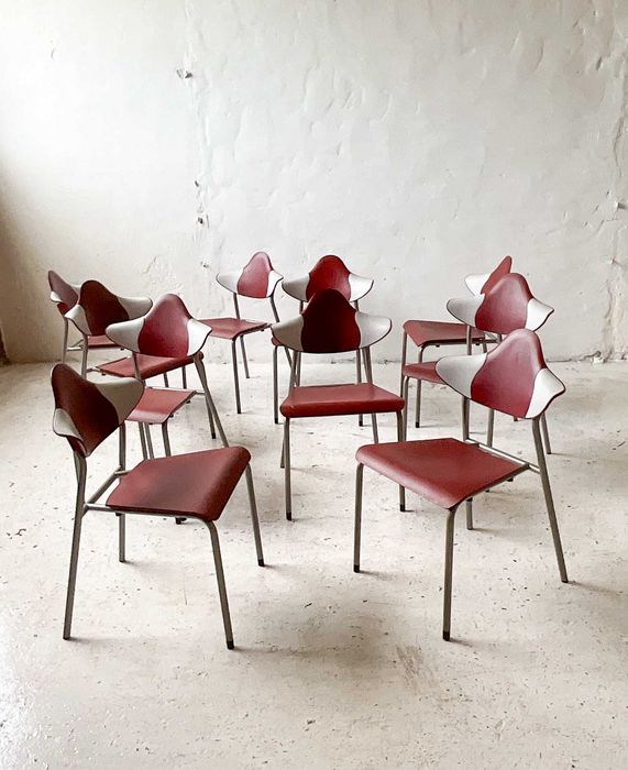 Drabert krzesła Parlando lata 90 vintage design