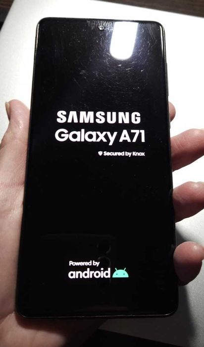 Samsung Galaxy A71 6/128GB Haze Cruch Silver.  Робочий б/у
