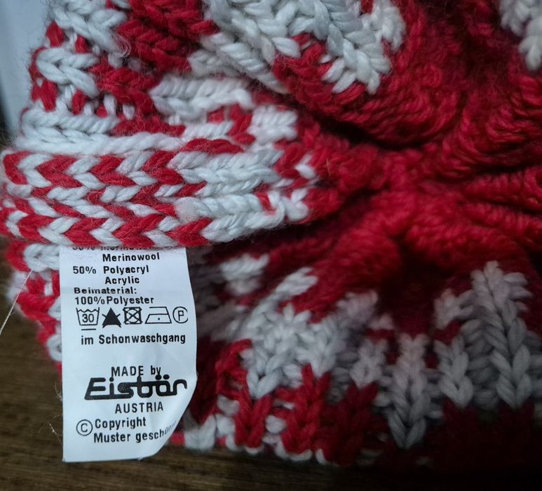 EISBAR AUSTRIA czapka zimowa premium merino wool