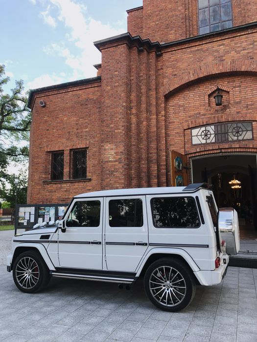 G-klasa Gklasa do Ślubu auta na Wesele Brabus eleganckie auto