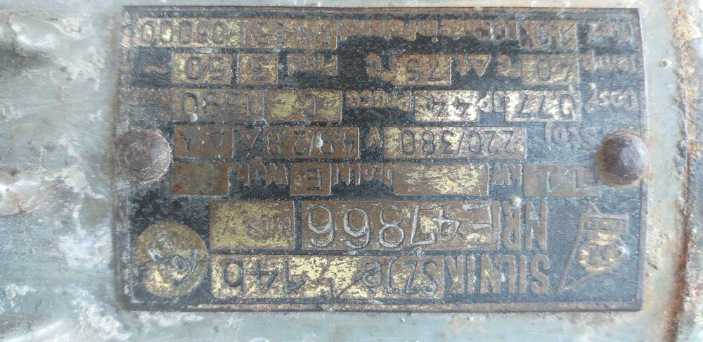 Silnik 1,1kw 1390 obr. Polski