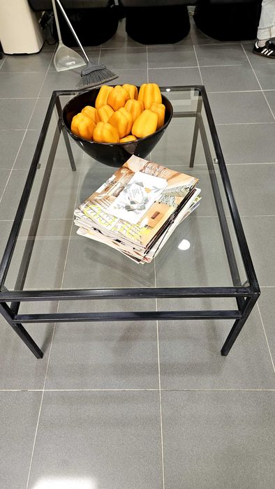 Mesa de centro em ferro