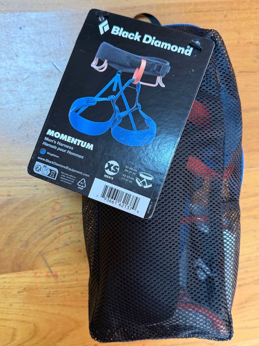 Arnês escalada profissional BlackDiamond novo