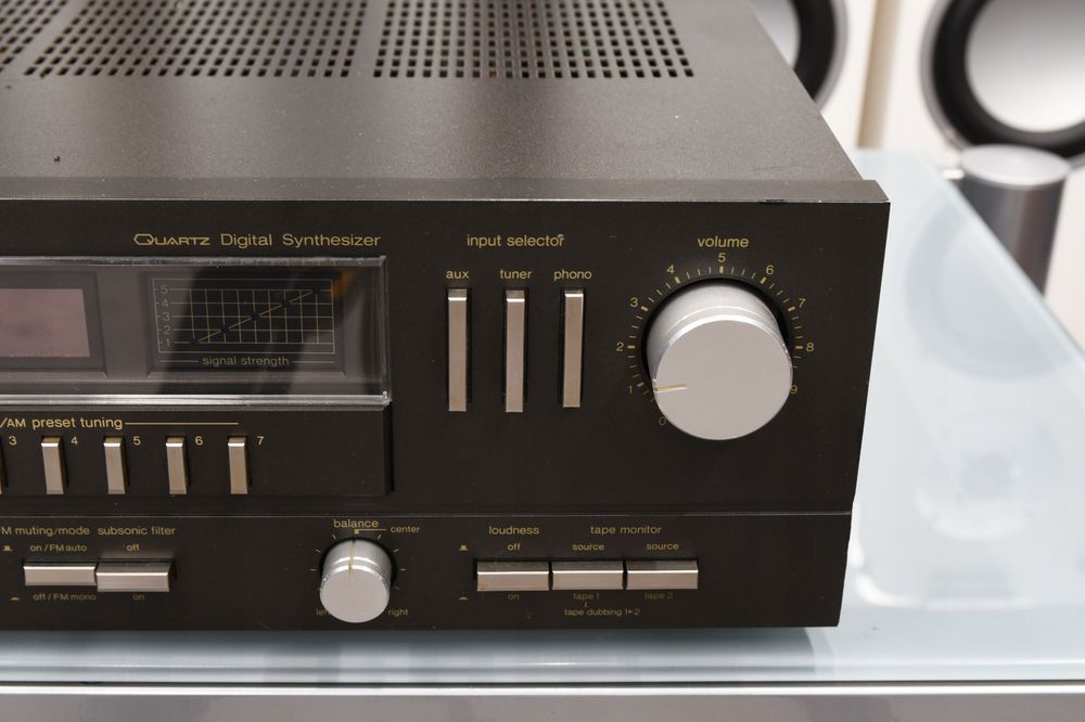 wzmacniacz amplituner stereo Technics SA-222 całkowicie sprawny!