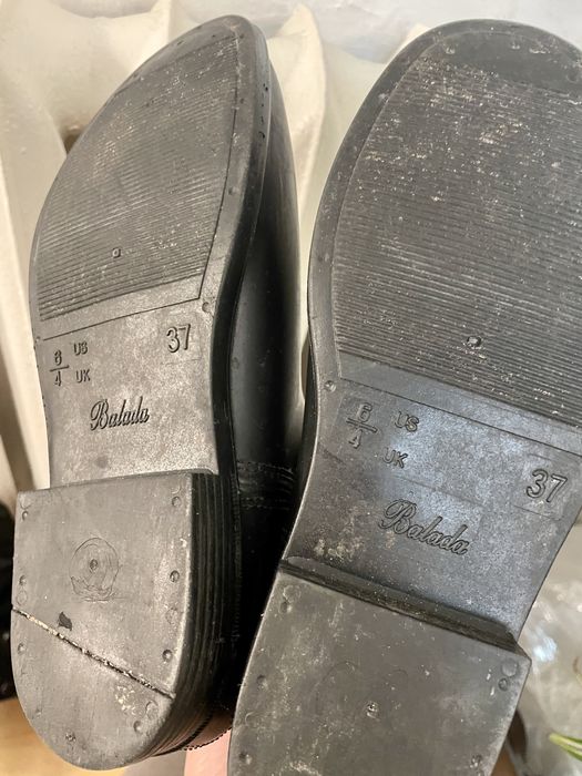 Buty do jazdy konnej damskie gumowe kalosze Balada rozmiar 37