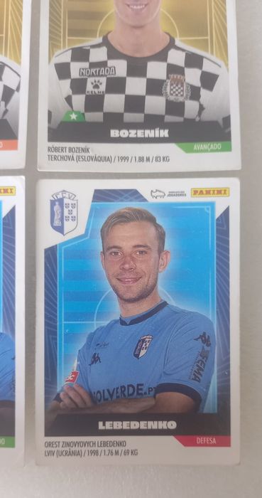 4 cromos Futebol 2023-24