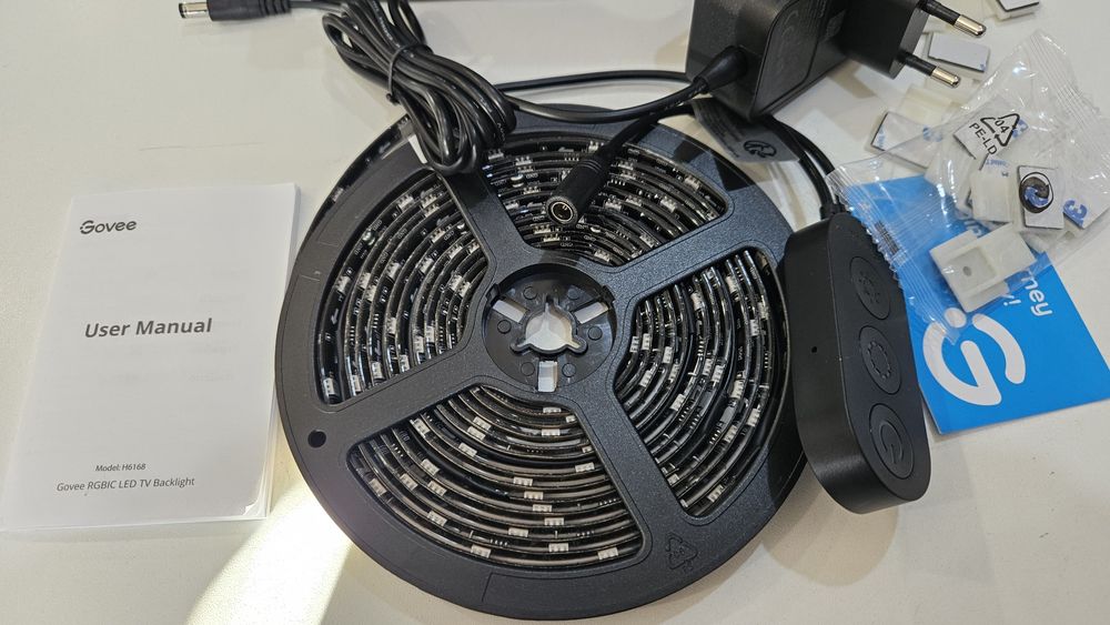 Taśma LED Govee H6168 RGBIC TV Backlight 55-65 cali