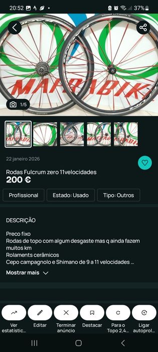 Acessórios para bicicletas oportunidades