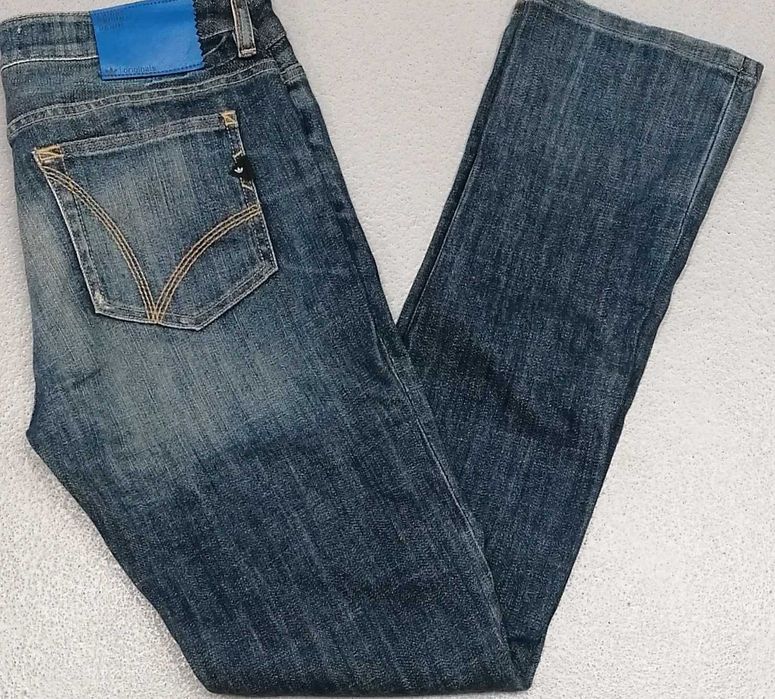 Ra) ADIDAS JEANS COUPLE spodnie damskie Roz. 29