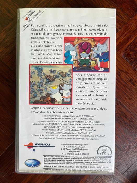 VHS Filmes Castello Lopes (Archibald, 1989-97) SUB PT-PT