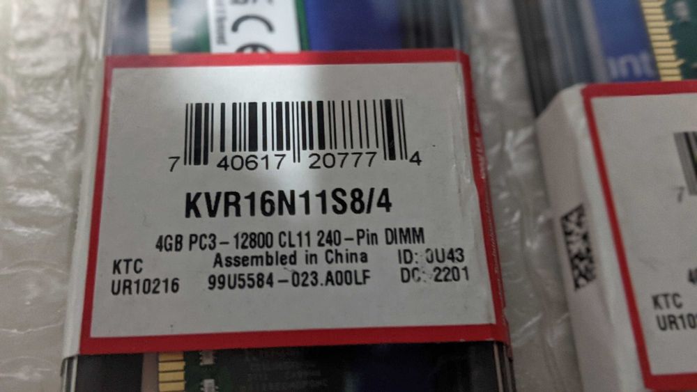 [RAM] KVR16N11S8-4 [Низкопрофильная]