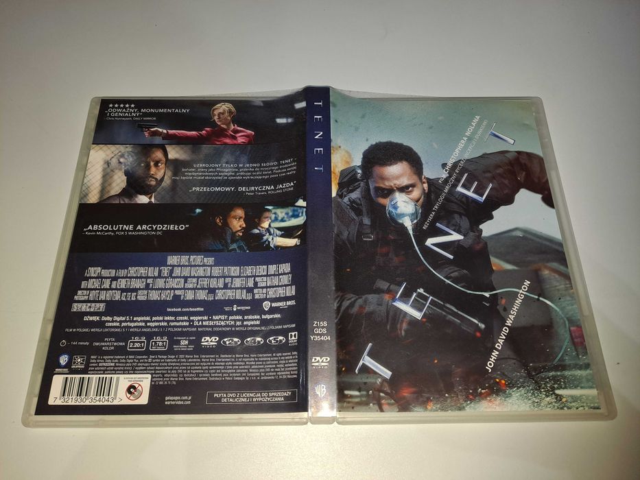 Tenet [Polskie Wydanie] Film DVD