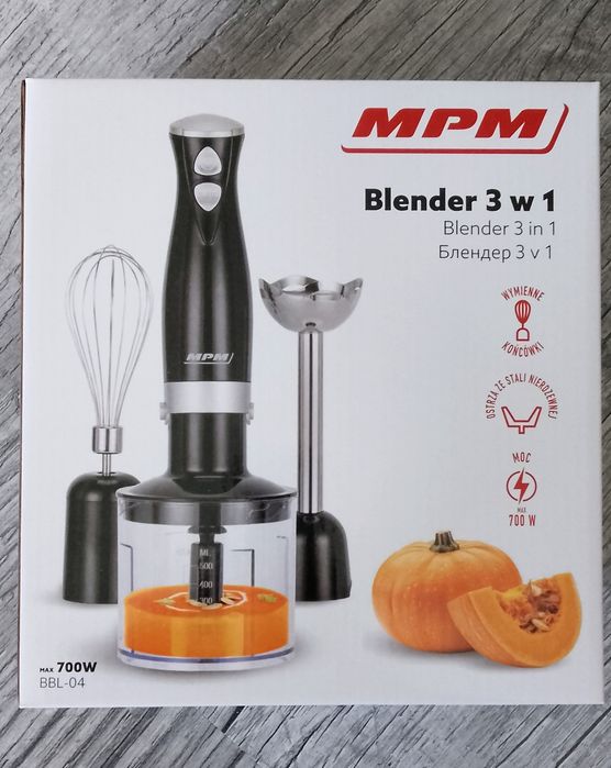 Nowy Blender MPM 3w1