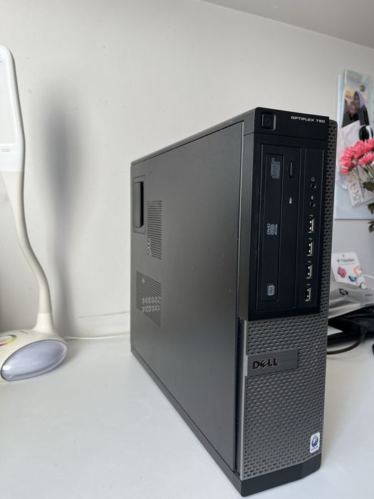 Komputer dell optiplex 790 windows 10 Pro, RAM 16GB + monitor HP