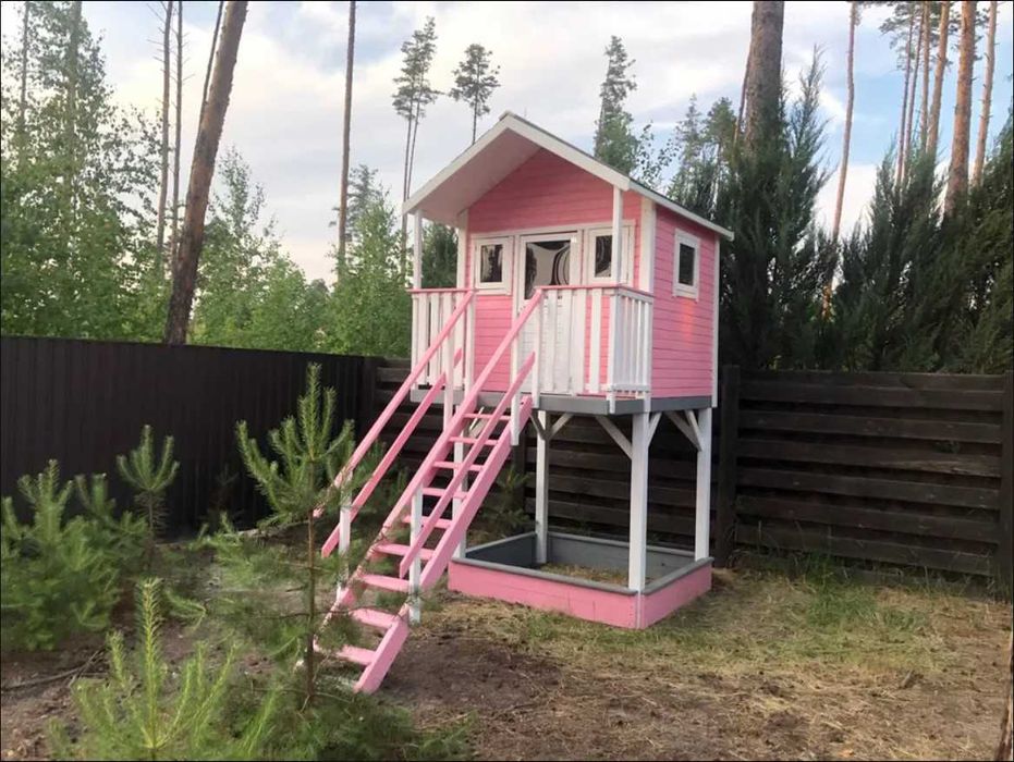 Дитячі Будиночки | Дерев'яні хатки для Діток | Альтанка, Беседка