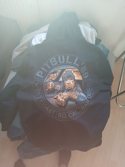 Bluza Pitbull "Driving" rozpinana L/PRAWIE NÓWKA/KIELCE ODBIÓR OS
