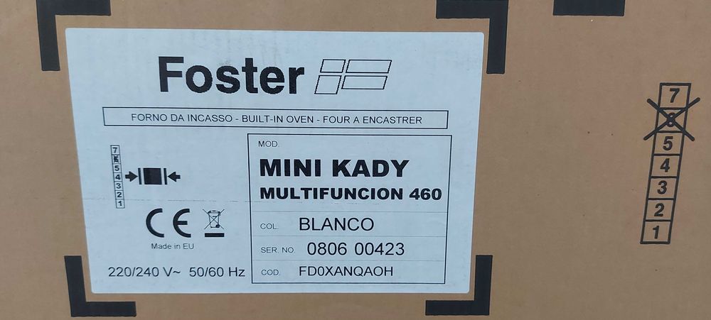 Conj. Placa de Indução (3 bicos) e Forno