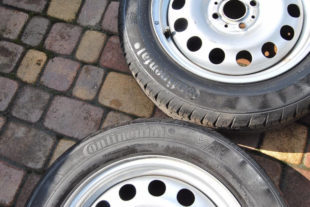 Felgi OEM MINI 4x100 + opony Continental letnie 175/65/R15
